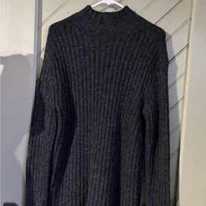 Ralph Lauren Charcoal Ribbed Sweater